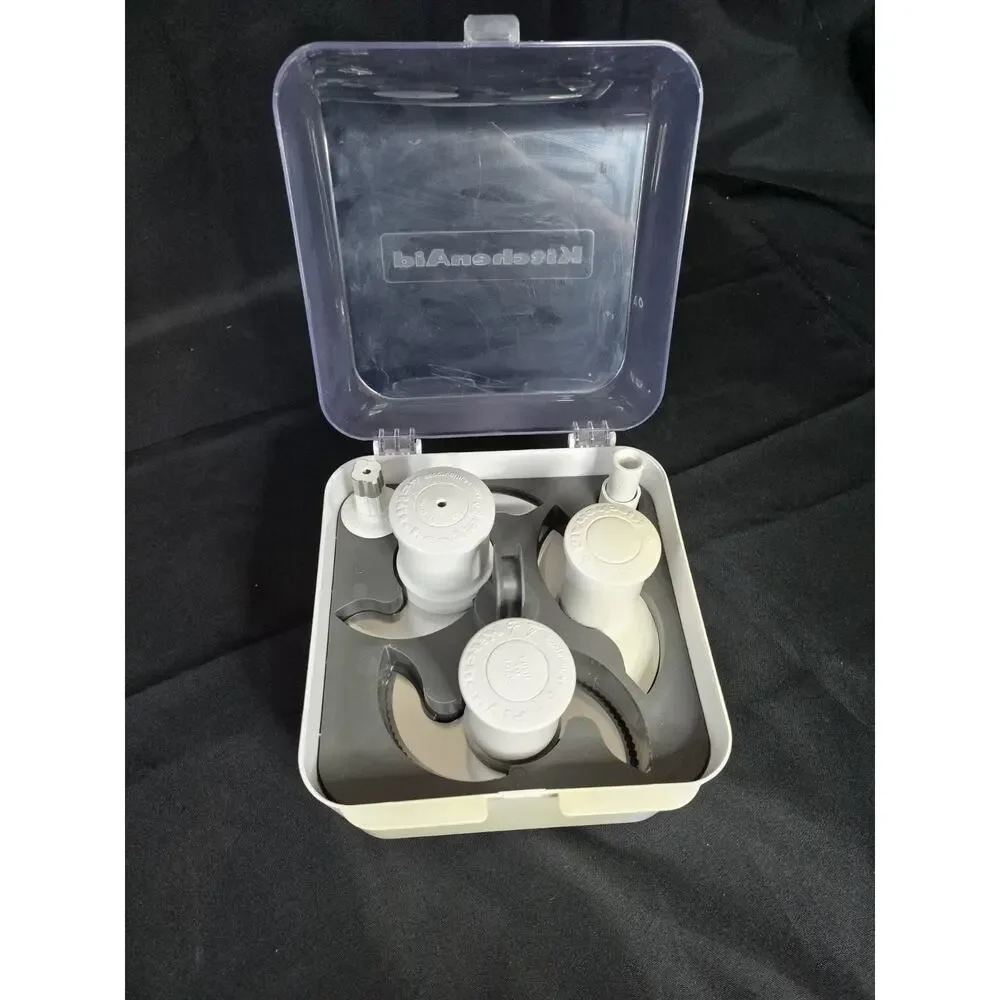 KitchenAid Food Processor Attachments Blades w/ Storage Box for KFP1356CU